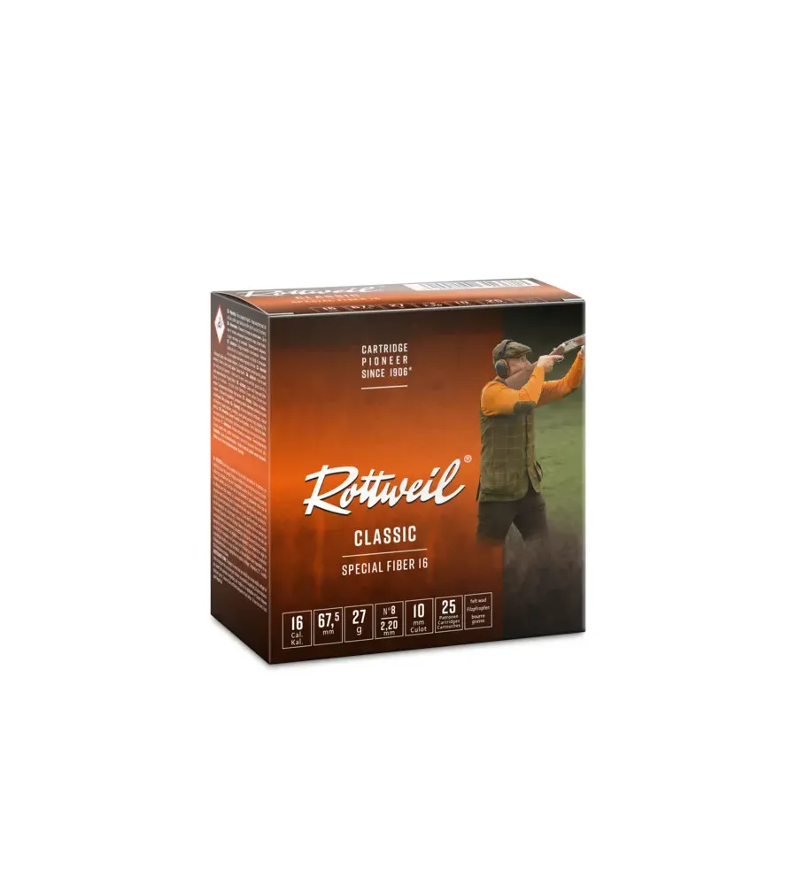 Cartouche Rottweill Special Fiber 16/67,5 x25 Cartouche Rottweill Special Fiber 16/67,5 x25