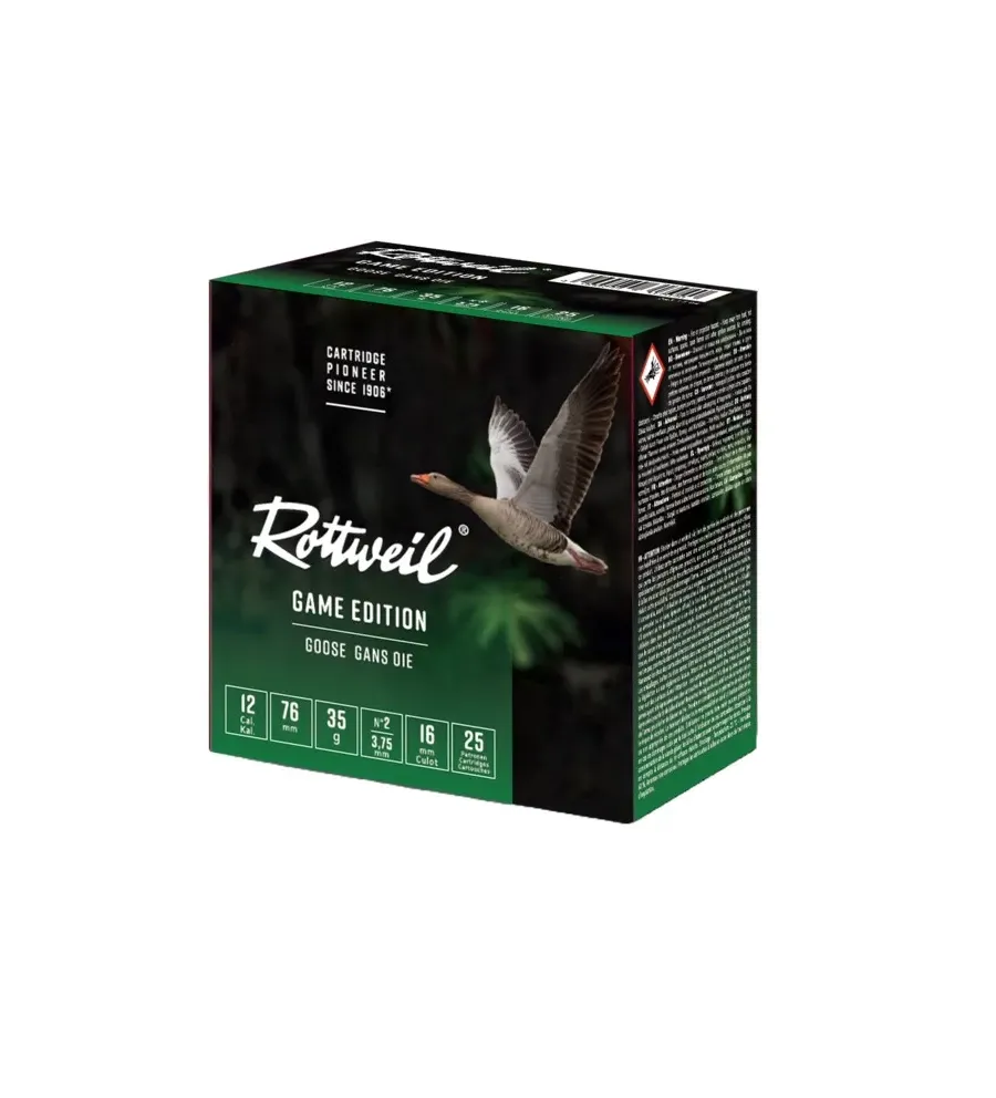 Cartouche Rottweill Oie 12/76 x25 Cartouche Rottweill Oie 12/76 x25