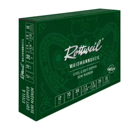 Cartouche Rottweill Steel & Soft Copper 12/76 x10 