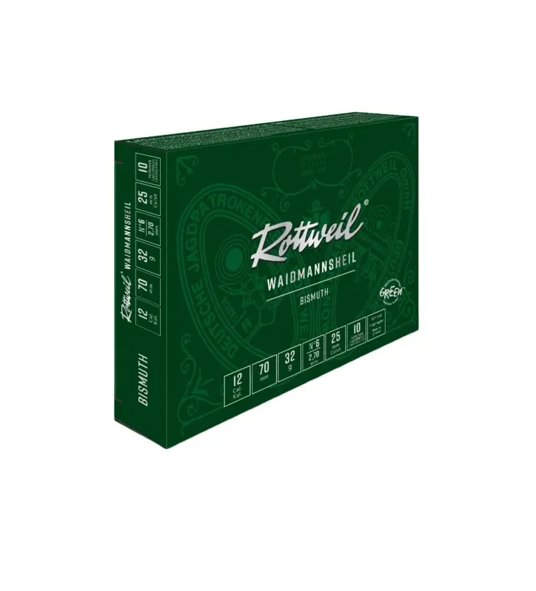 Cartouche Rottweill Bismuth 12/70 x10 