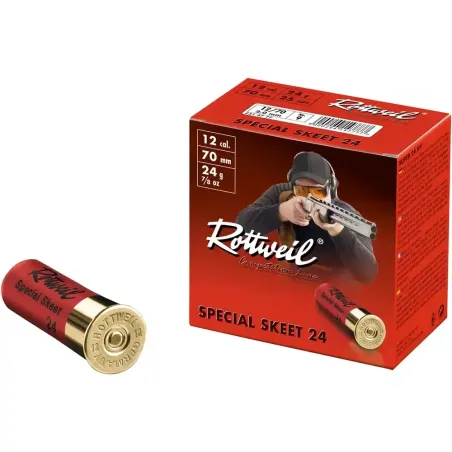 Cartouche Rottweil Special 24g 12/70 x25 - Tout-Chasse.fr