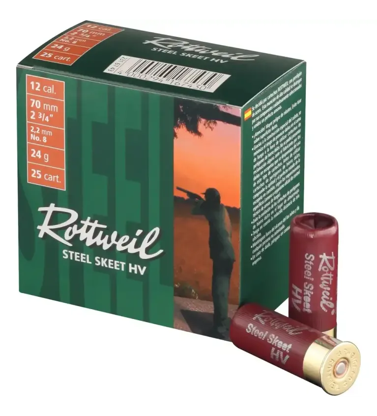 Cartouche Rottweil Special Steel 12/70 x25 - Tout-Chasse.fr