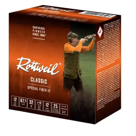 Cartouche Rottweil Special Fiber 12/67,5 x25 - Tout-Chasse.fr