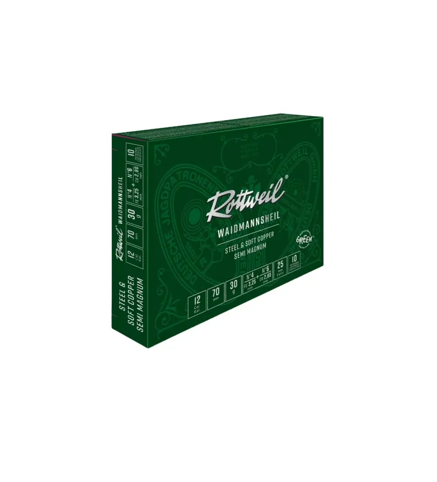 Cartouche Rottweil Steel & Soft Copper 20/70 x10 - Tout-Chasse.fr Cartouche Rottweil Steel & Soft Copper 20/70 x10 - Tout-Chasse.fr