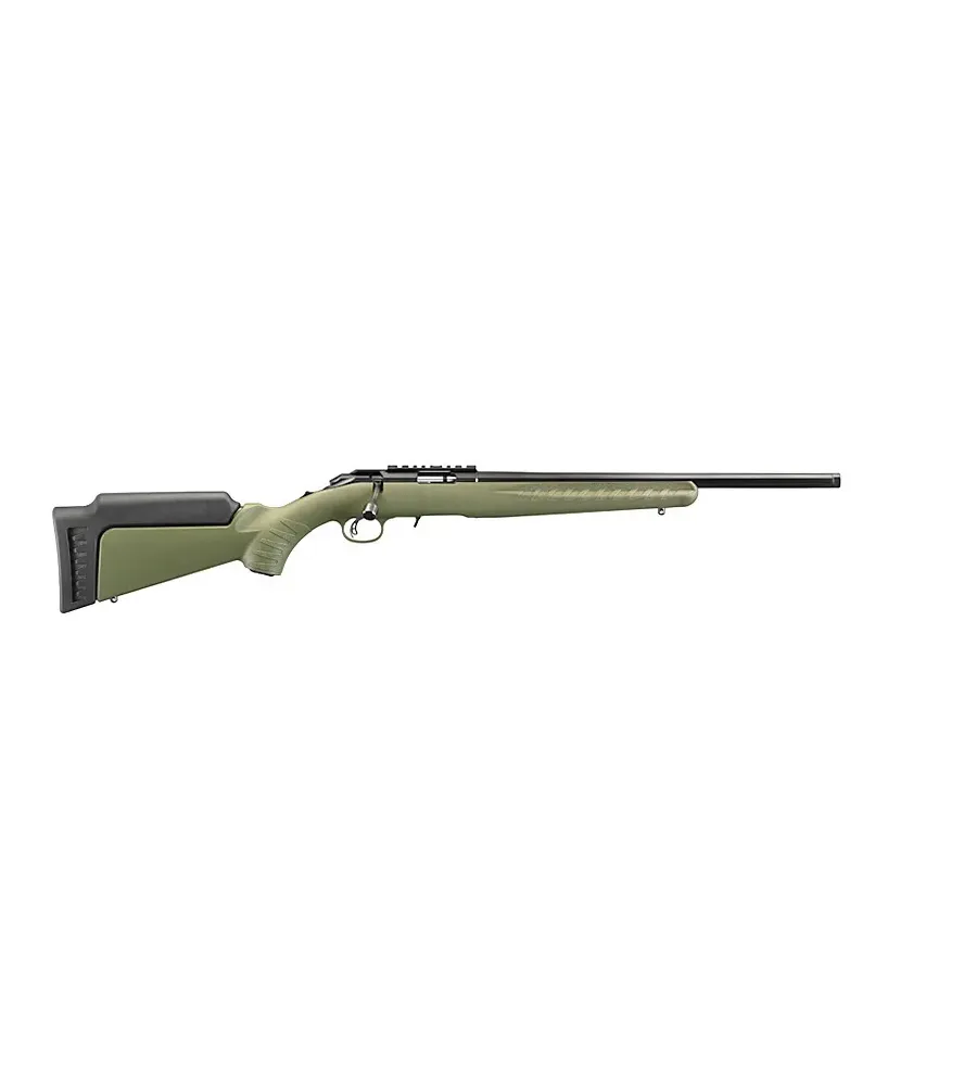 Carabine Ruger American Rimfire Od Green 22 LR - Tout-Chasse.fr Carabine Ruger American Rimfire Od Green 22 LR - Tout-Chasse.fr