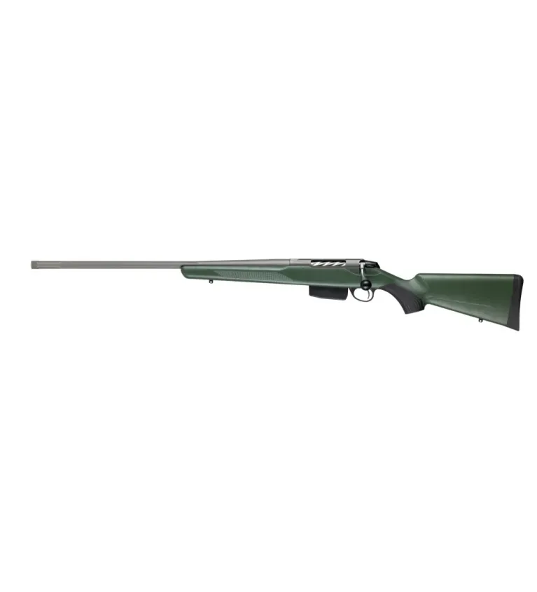 Carabine Tikka T3X Lite Roughtech Cerakote Verte Gaucher 