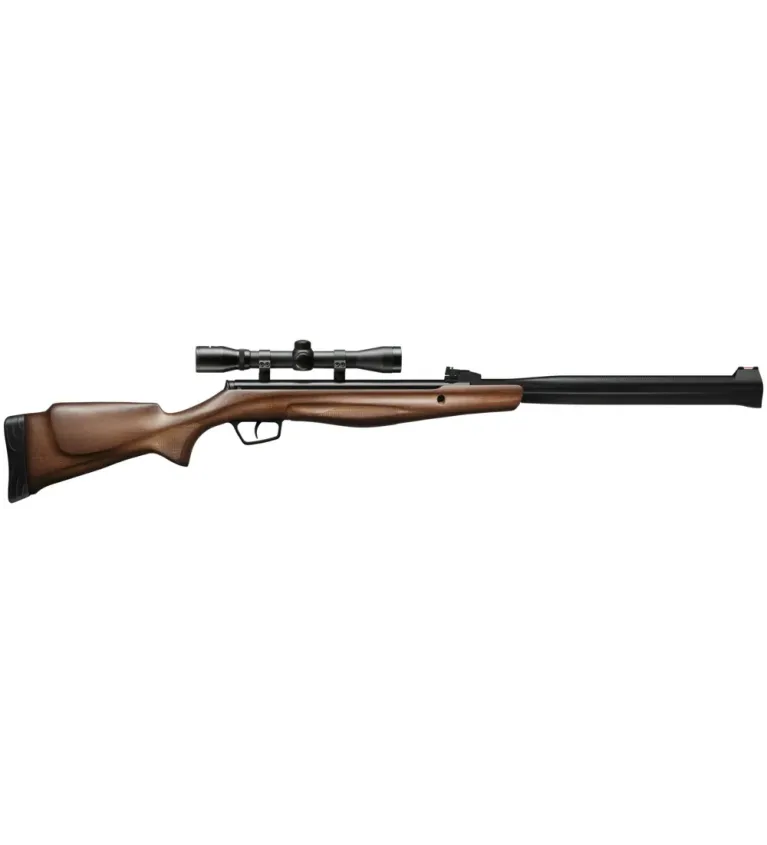 Carabine à air comprimé Stoeger Rx20 S3 Suppressor Bois Combo 19,9 J avec Lunette 4x32 