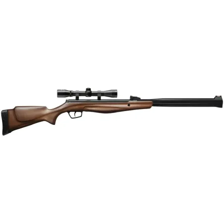 Carabine à air comprimé Stoeger Rx20 S3 Suppressor Bois Combo 19,9 J avec Lunette 4x32 