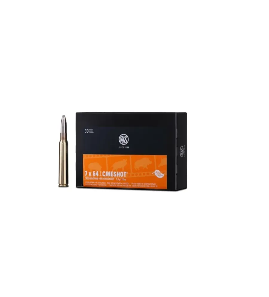 Balles Rws Cineshot 8x57 JS 187 grains Balles Rws Cineshot 8x57 JS 187 grains