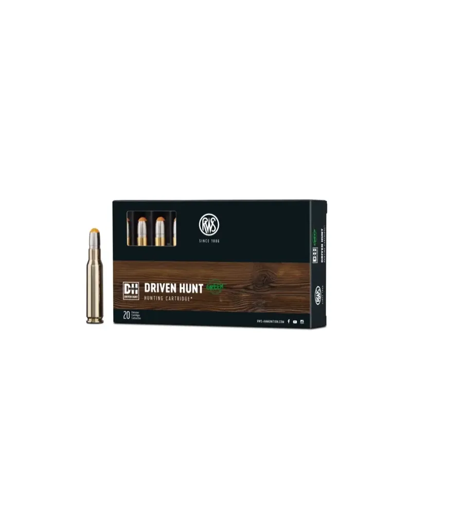 Balles Rws Driven Hunt .30-06 Spring. 165 grains Balles Rws Driven Hunt .30-06 Spring. 165 grains