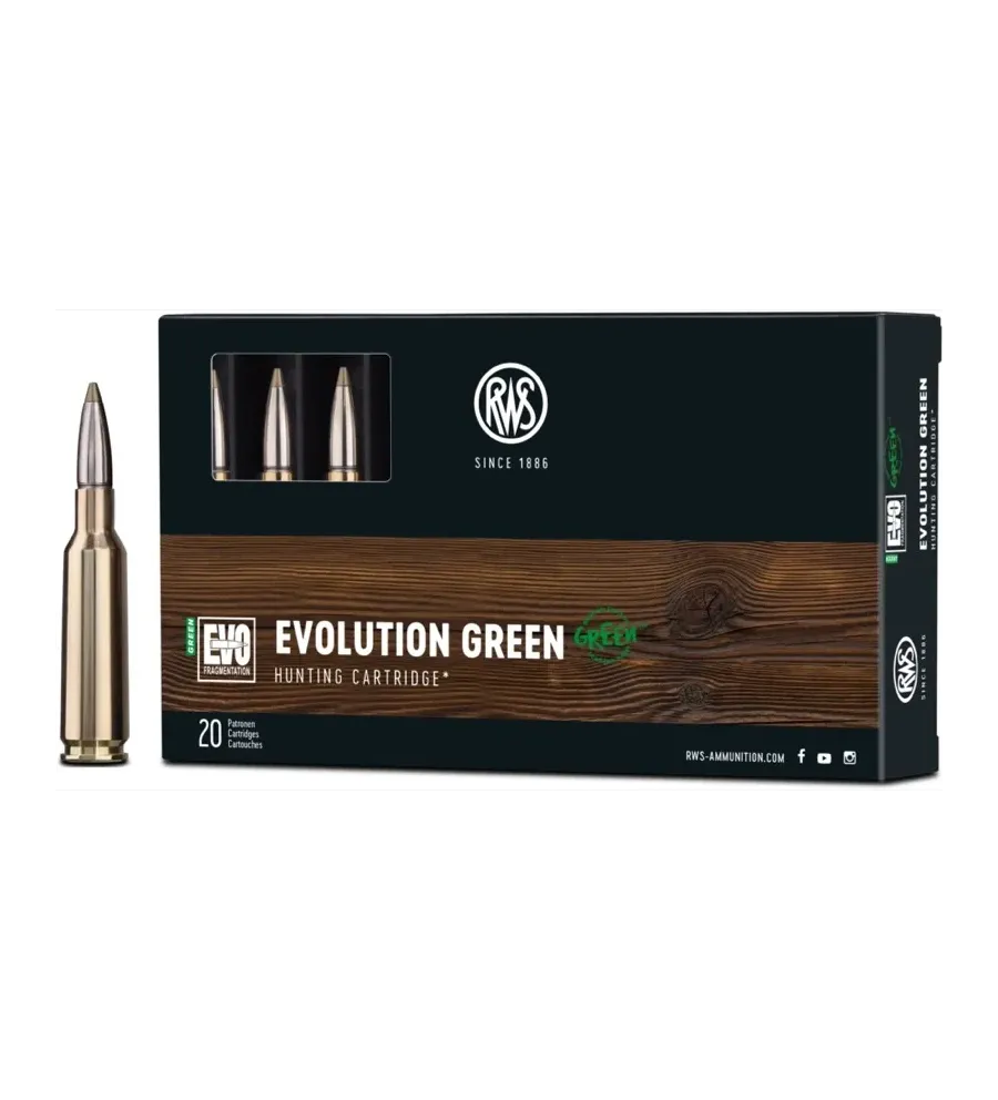 Balles Rws Evolution 8x57 JS 200 grains Balles Rws Evolution 8x57 JS 200 grains