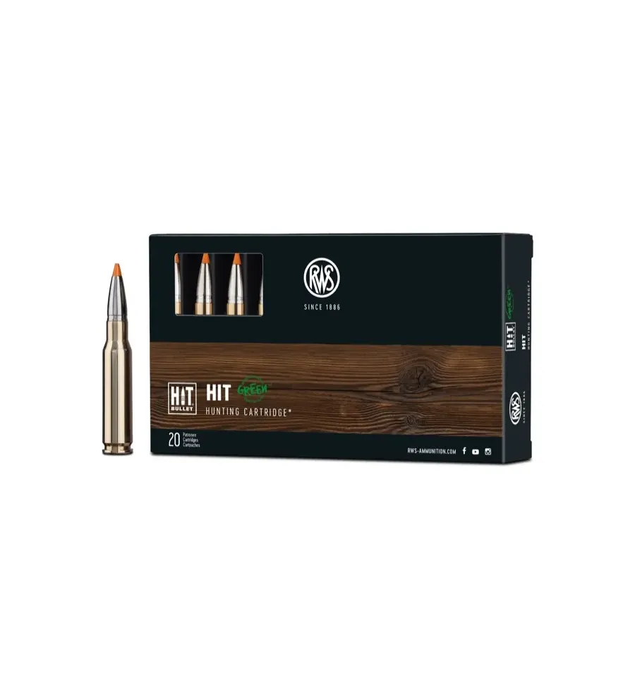 Balles Rws Hit 8x57 JS 160 grains Balles Rws Hit 8x57 JS 160 grains
