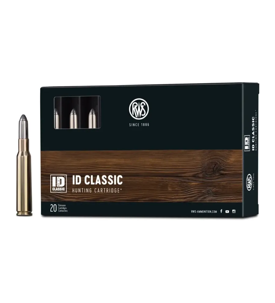 Balles Rws Id Classic 8x57 JS 198 grains Balles Rws Id Classic 8x57 JS 198 grains