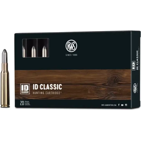 Balles Rws Id Classic 8x57 JS 198 grains 