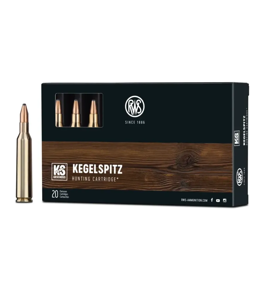 Balles Rws Ks 6,5x57  127 grains 