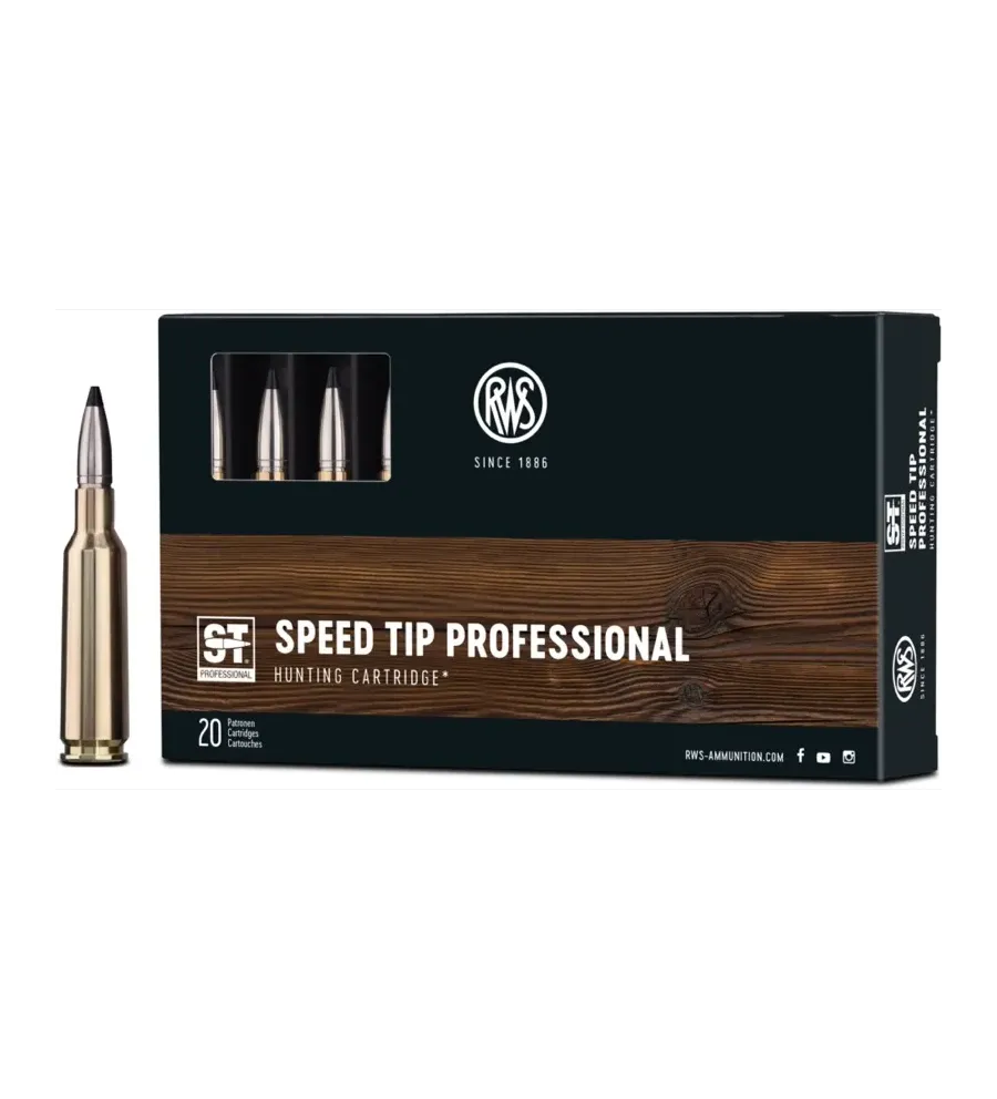 Balles Rws Speed Tip Professional .300 Win. Mag.  165 grains 