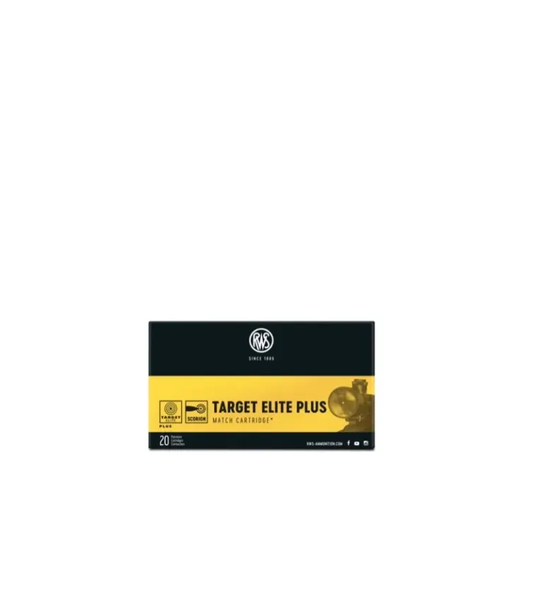 Balles Rws Target Elite Plus .308 Win.  168 grains 