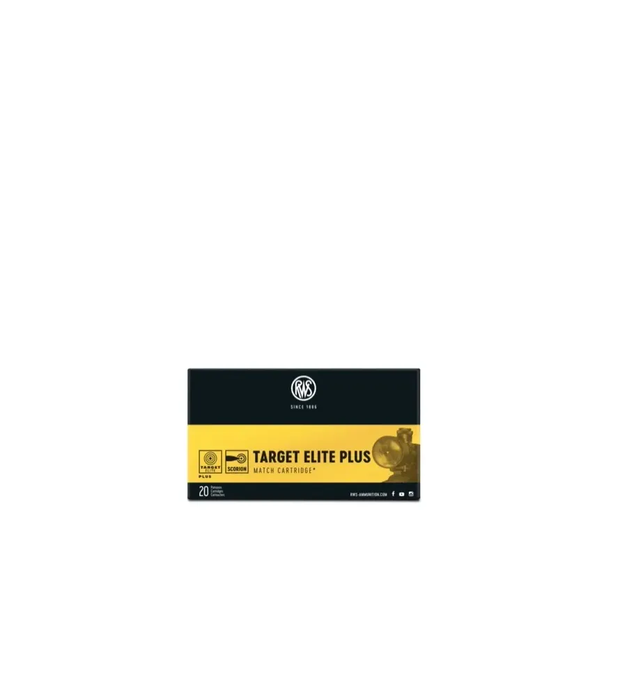 Balles Rws Target Elite Plus .308 Win. 190 grains Balles Rws Target Elite Plus .308 Win. 190 grains