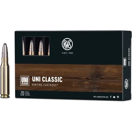 Balles Rws Uni Classic .300 Win. Mag.  180 grains 