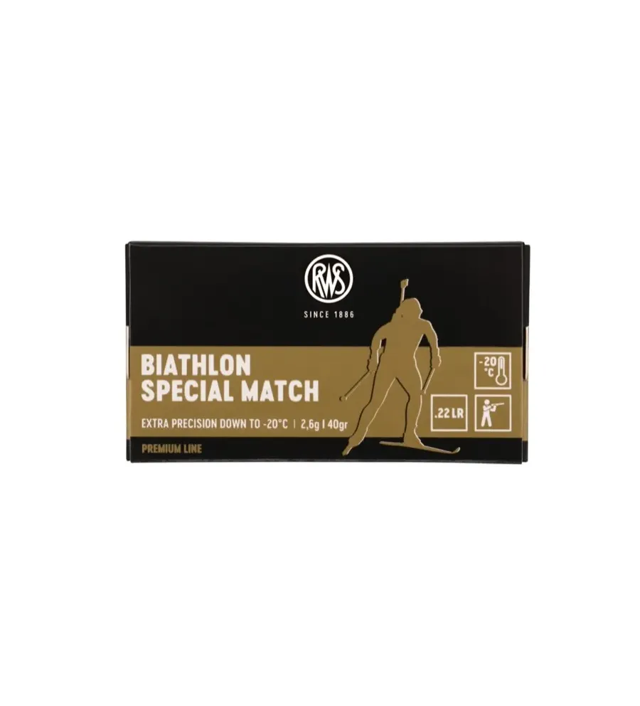 Balles 22LR Rws Biathlon Special Match Balles 22LR Rws Biathlon Special Match