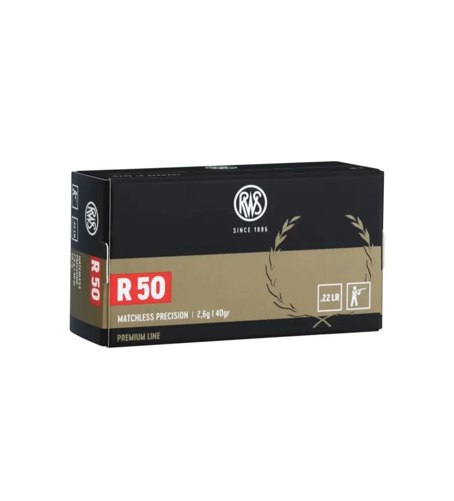 Balles 22LR Rws R50 