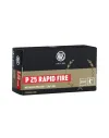 Balles 22LR Rws P25 Rapid 