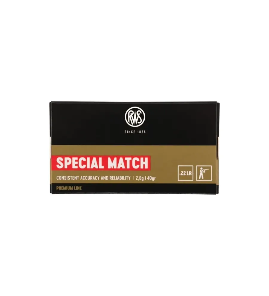 Balles 22LR Rws Special Match Balles 22LR Rws Special Match