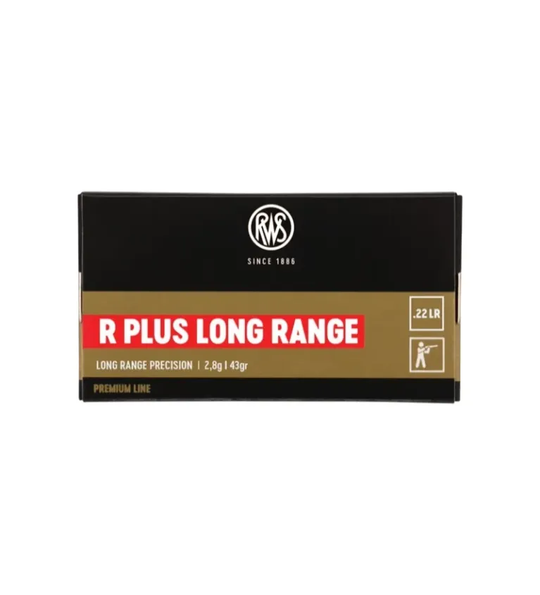 Balles 22LR Rws R Plus Long Range 