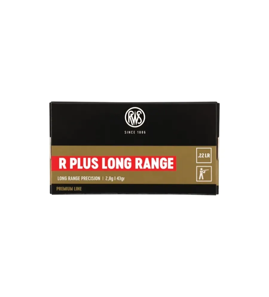 Balles 22LR Rws R Plus Long Range Balles 22LR Rws R Plus Long Range
