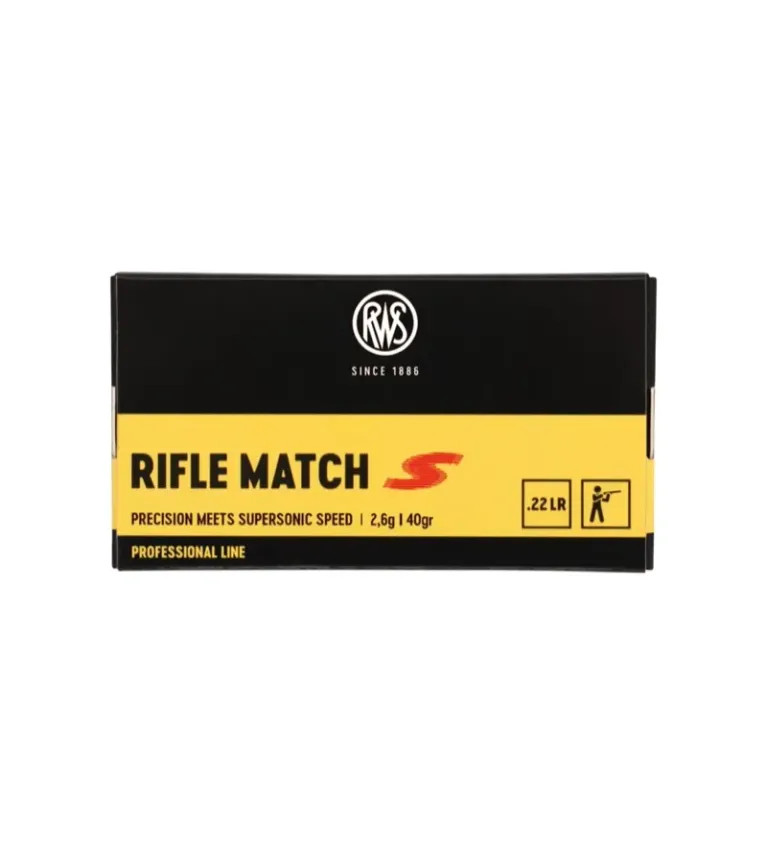 Balles 22LR Rws Rifle Match S 