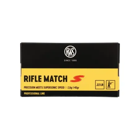 Balles 22LR Rws Rifle Match S 