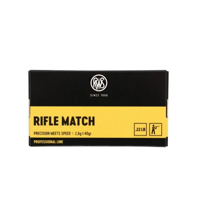 Balles 22LR Rws Rifle Match 