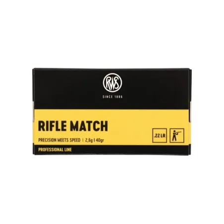 Balles 22LR Rws Rifle Match 