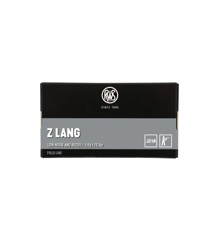 Balles 22LR Rws Z Lang Balles 22LR Rws Z Lang