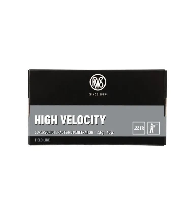 Balles 22LR Rws High Velocity 