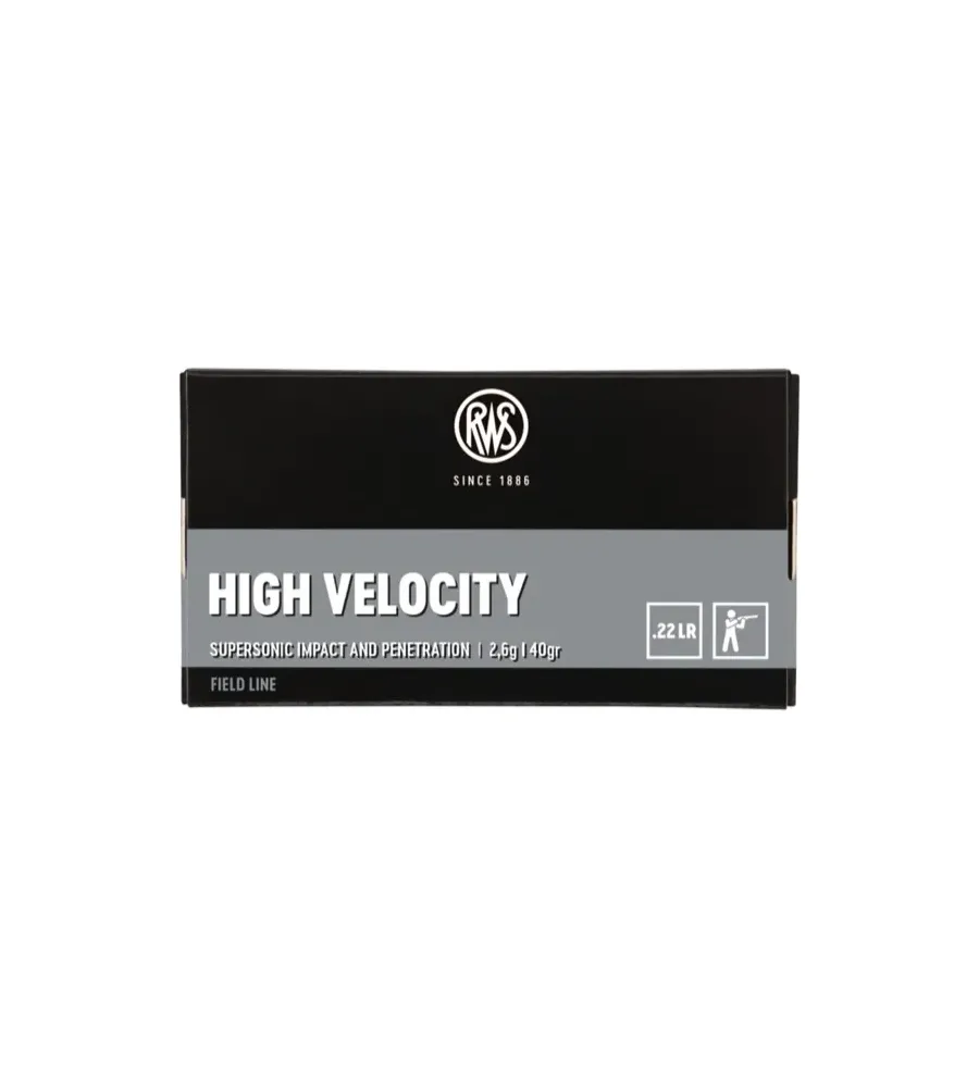Balles 22LR Rws High Velocity Balles 22LR Rws High Velocity