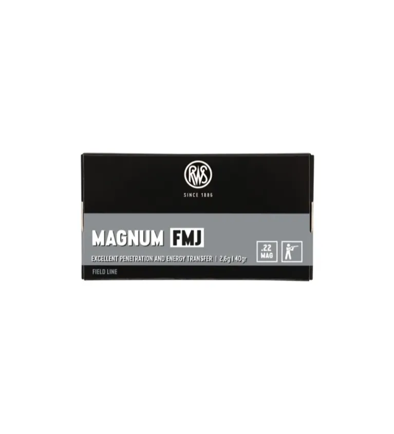 Balles 22LR Rws Magnum Fmj 