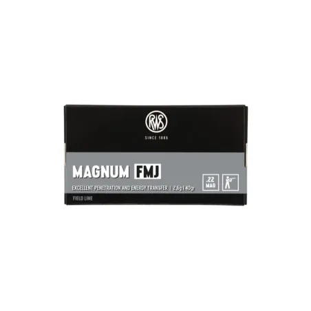 Balles 22LR Rws Magnum Fmj 