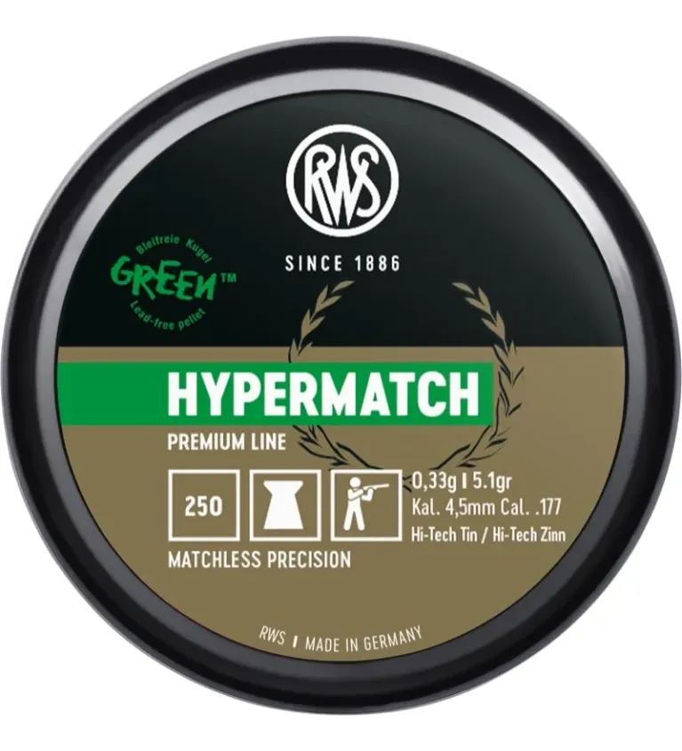 Plombs Rws Hypermatch  4,5mm 