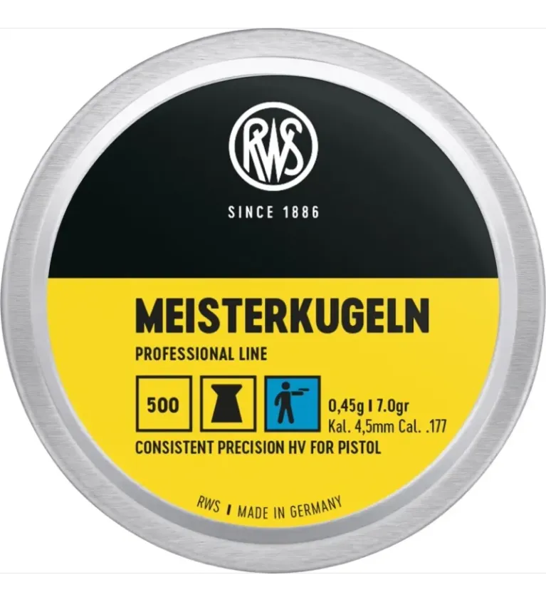 Plombs Rws Meisterkugeln 5,5mm 0,91G 
