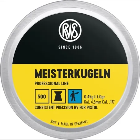 Plombs Rws Meisterkugeln 5,5mm 0,91G 