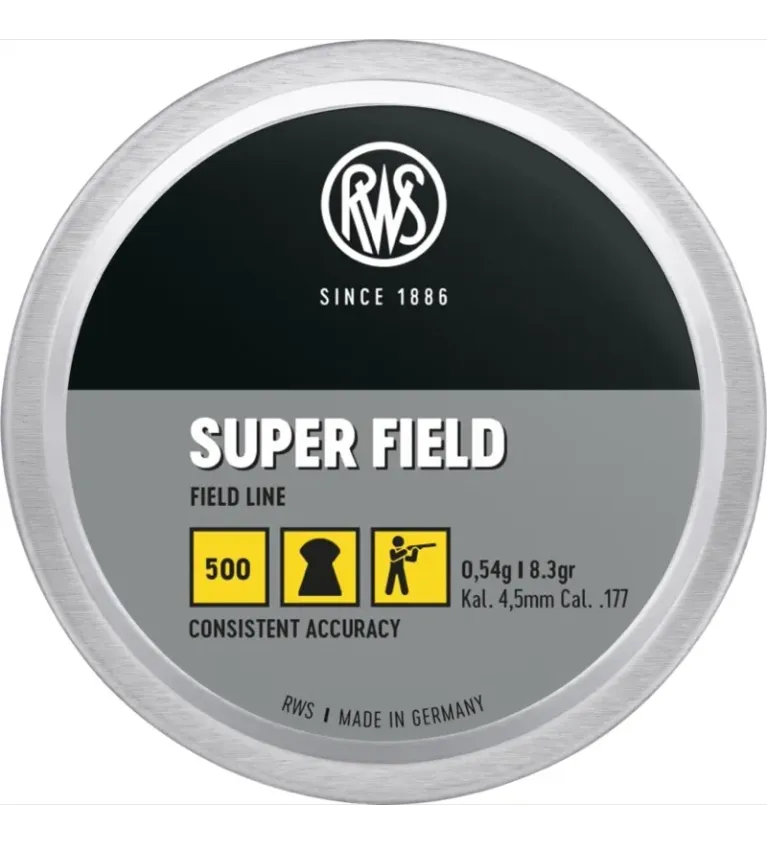 Plombs Rws Super-Field 5,5mm 15,9g 