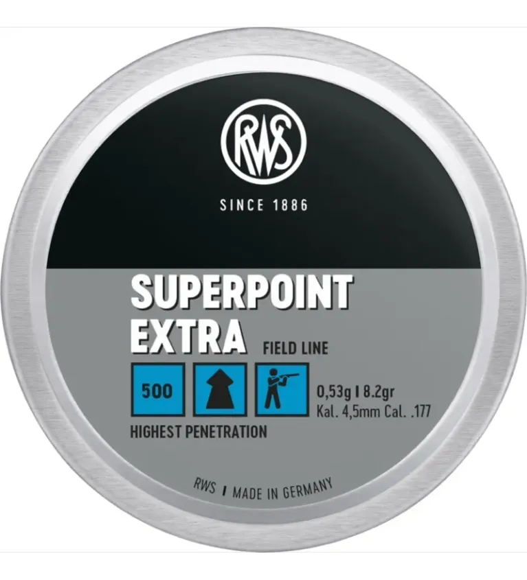 Plombs Rws Superpoint Extra 4,5mm 