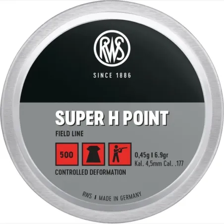 Plombs Rws Super-H-Point 5,5mm 