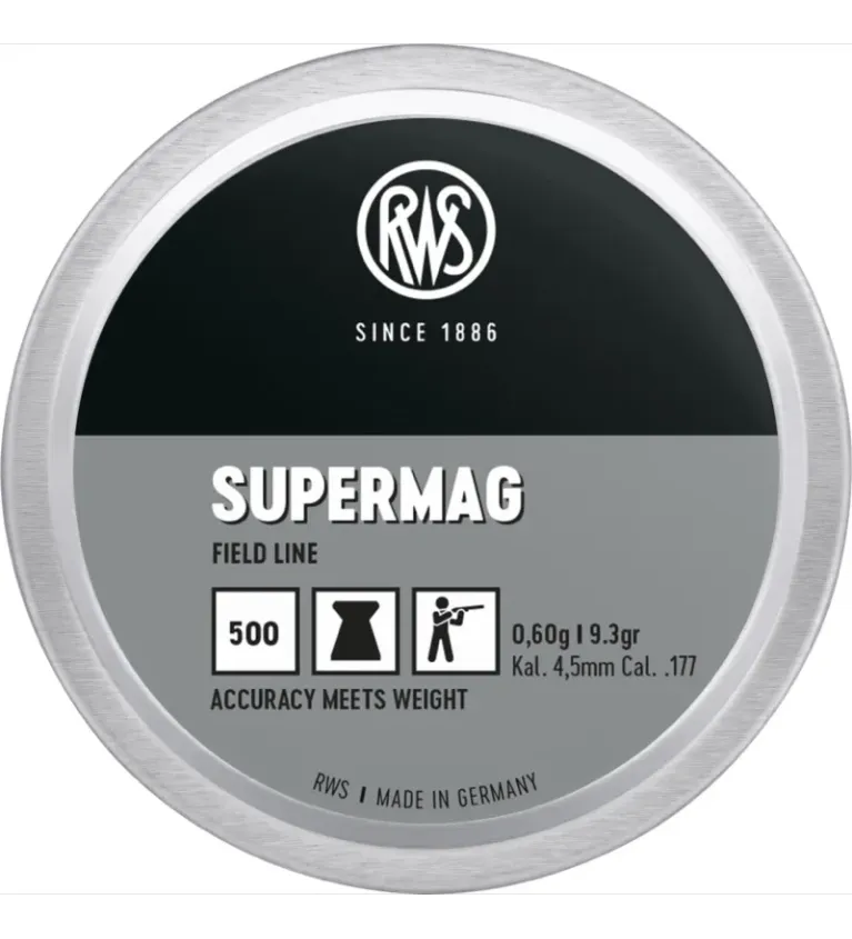 Plombs Rws Supermag 4,5mm 