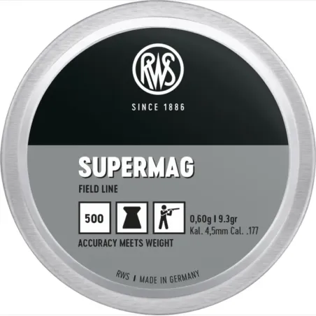 Plombs Rws Supermag 4,5mm 