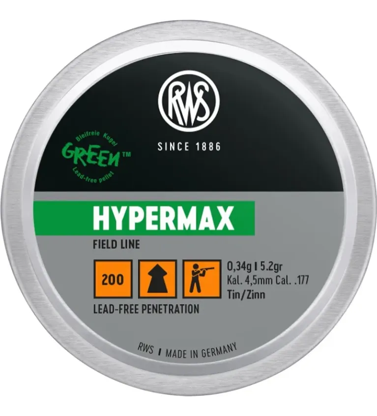 Plombs Rws Hypermax 5,5mm 