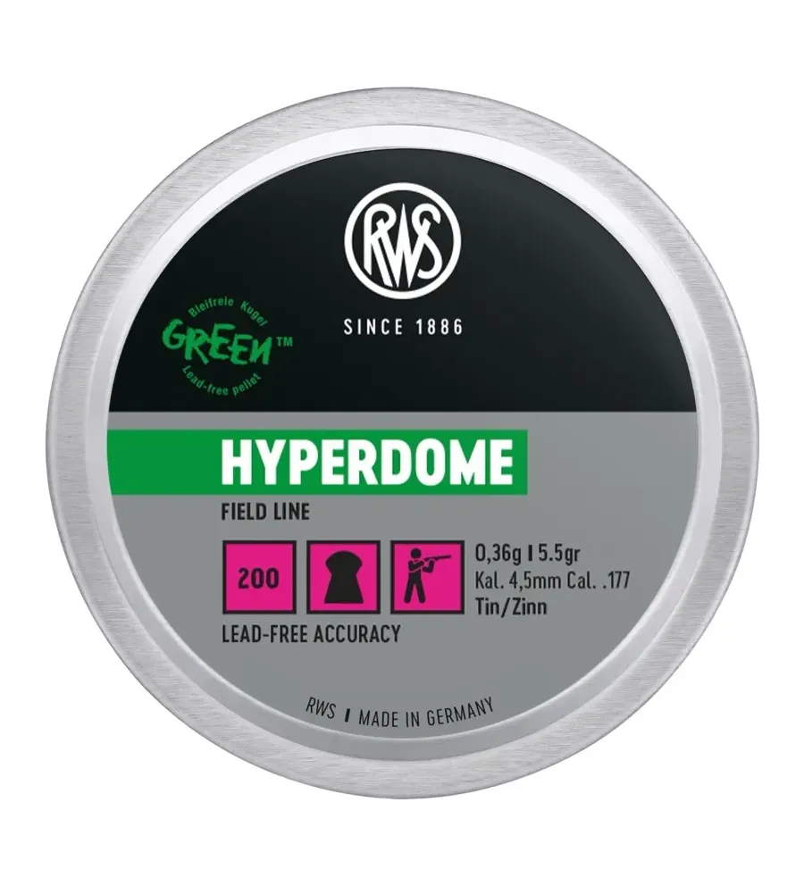 Plombs Rws Hyperdome 4,5mm Plombs Rws Hyperdome 4,5mm