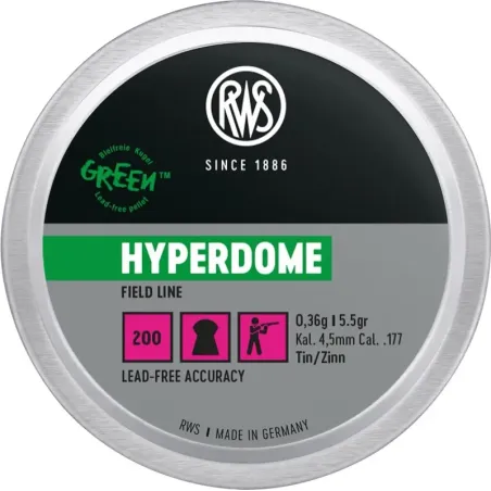Plombs Rws Hyperdome 4,5mm 