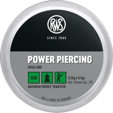Plombs Rws Power Piercing 5,5mm 
